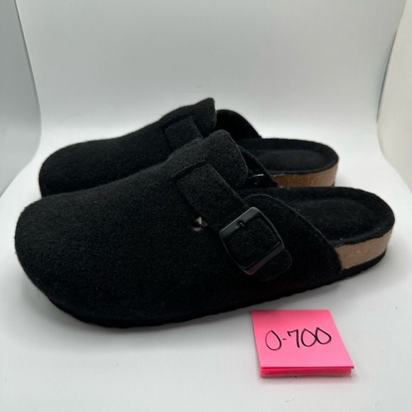 CUSHIONAIRE Womens Clog 8 BLACK - Picture 3 of 7